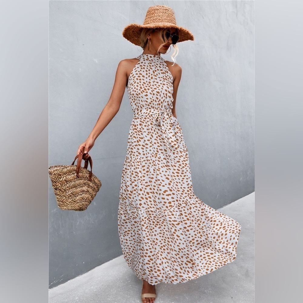 Let Me Remind You Printed Maxi Dress